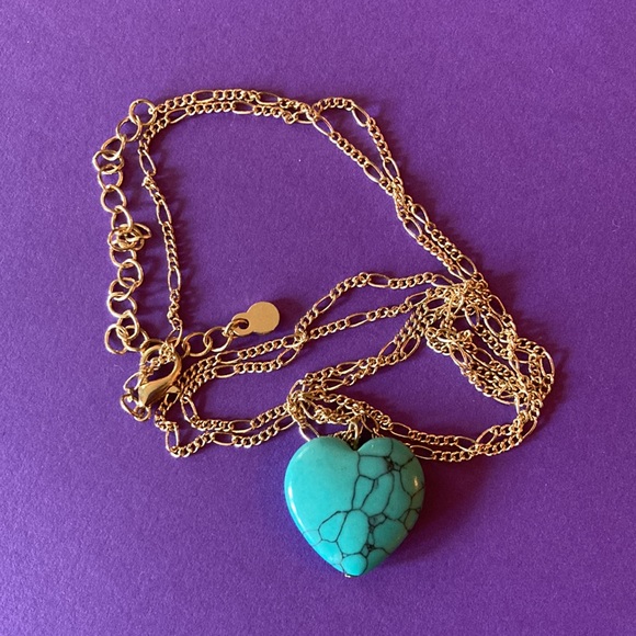 Jewelry - 💙Turquoise Heart Necklace